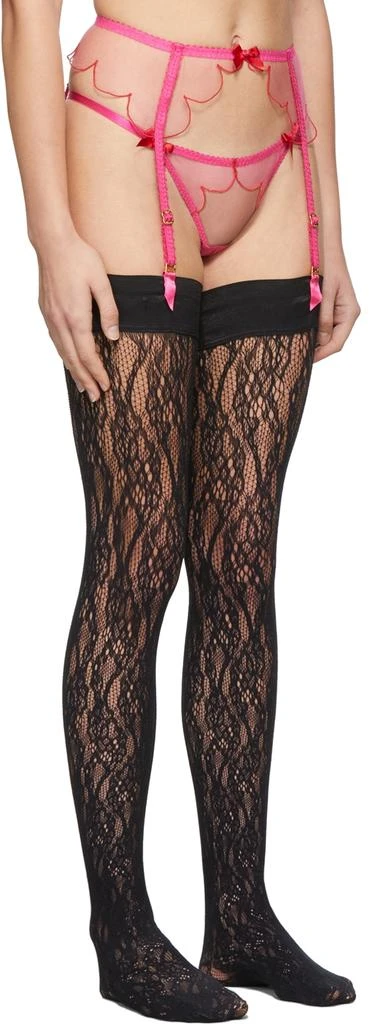商品L'Agent by Agent Provocateur|Pink & Red Lorna Garter Belt,价格¥788,第2张图片详细描述