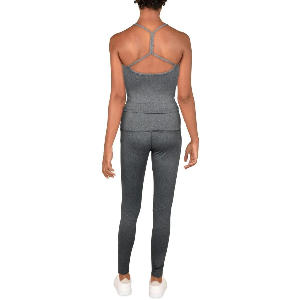 Catherine Malandrino Women's 2 Piece Crop Top & Leggings Activewear Fitness Set 商品