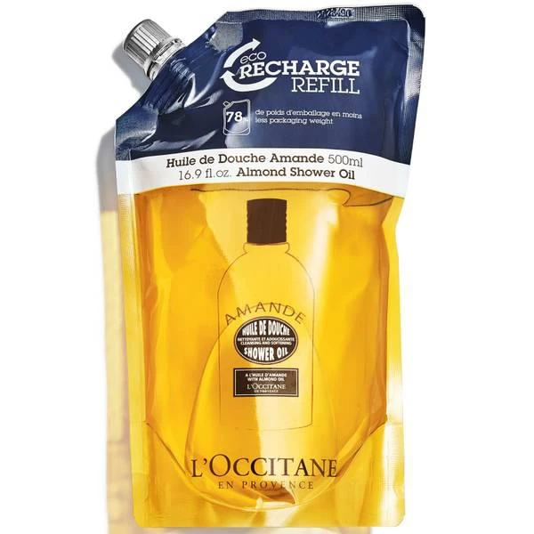 商品L'Occitane|L'Occitane Almond Shower Oil Refill,价格¥329,第1张图片