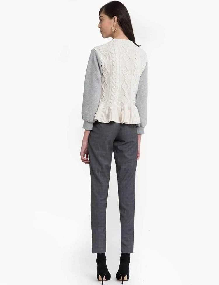 Siena Cable Knit Sweatshirt Sleeve Top 商品