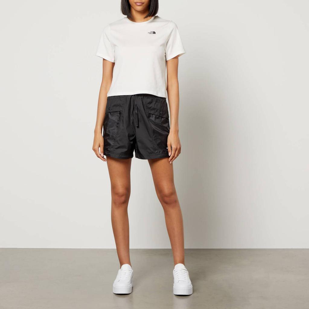 The North Face Women's Foundation Crop T-Shirt - Gardenia White商品第3张图片规格展示