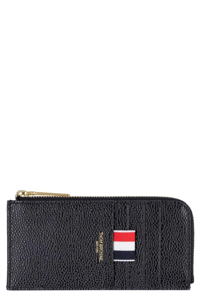 商品Thom Browne|Thom Browne Pebbled Leather Coin Purse,价格¥3638,第1张图片