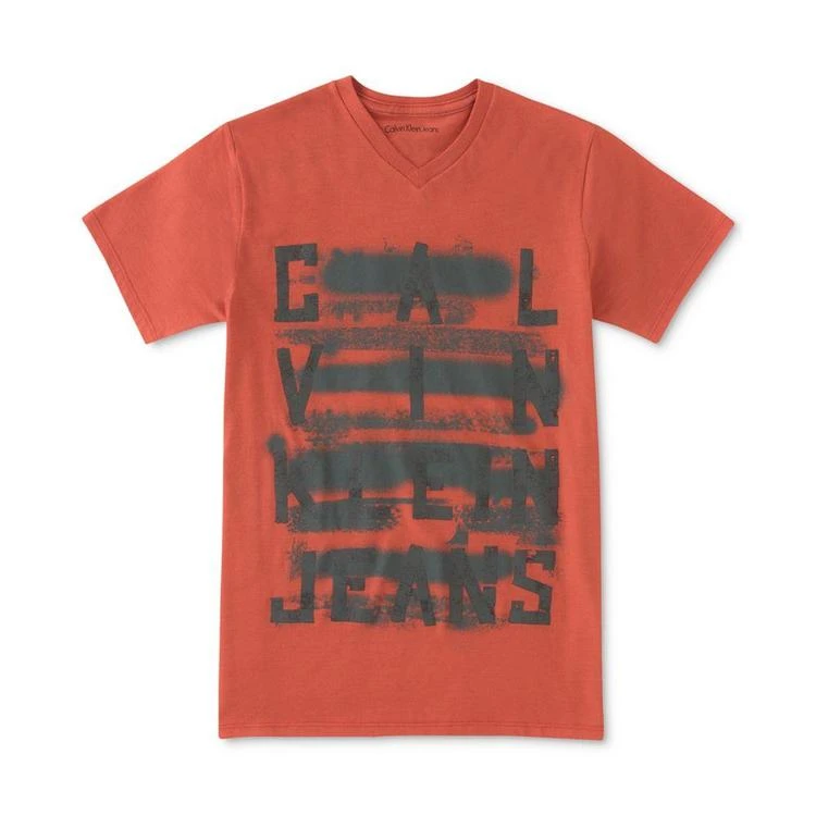 商品Calvin Klein|Logo T-Shirt, Big Boys (8-20),价格¥75,第4张图片详细描述