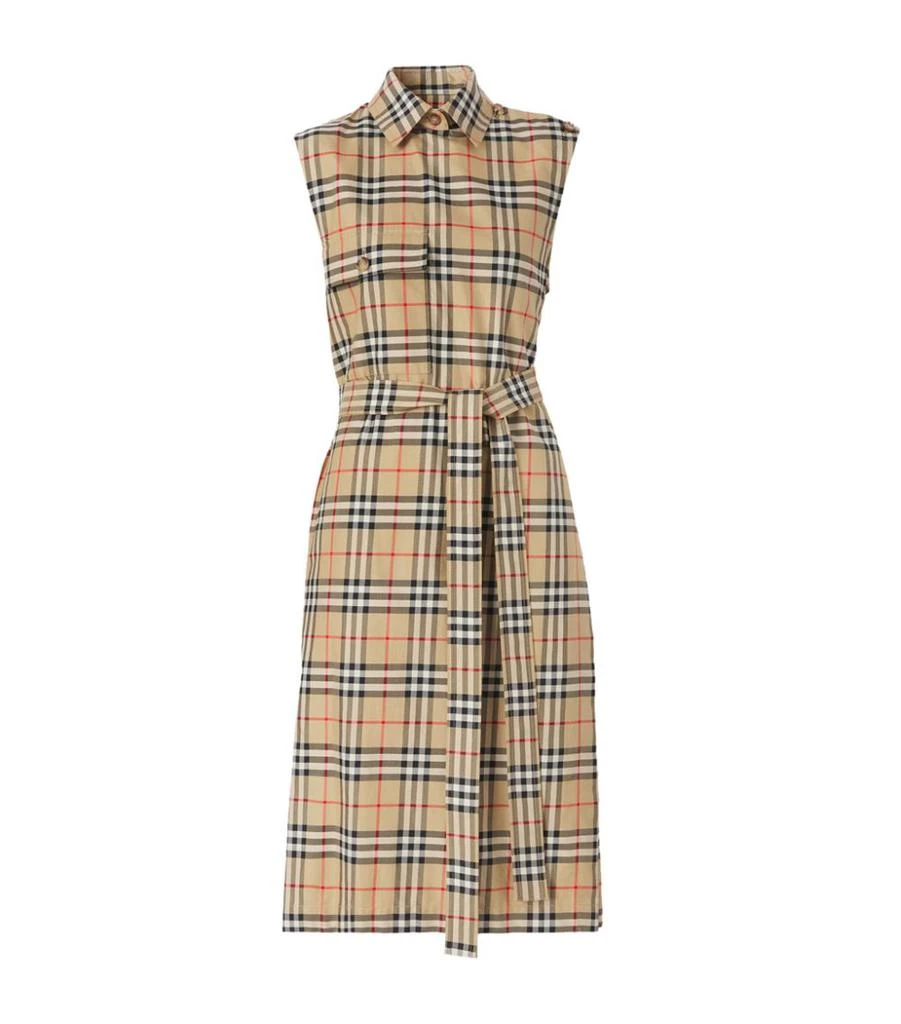 商品Burberry|Vintage Check Print Shirt Dress,价格¥8431,第1张图片