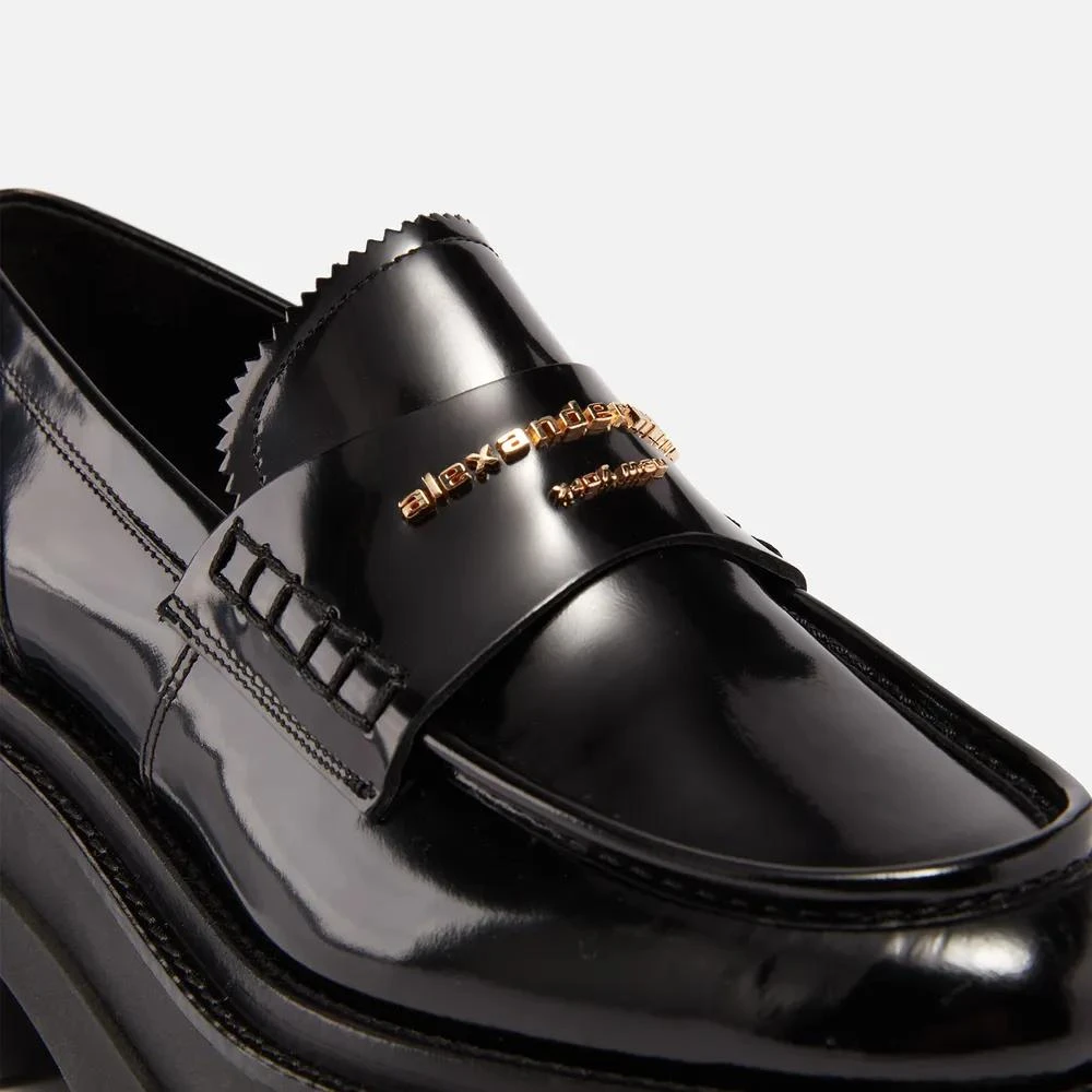 商品Alexander Wang|Alexander Wang Carter Patent-Leather Platform Loafers,价格¥5522,第4张图片详细描述