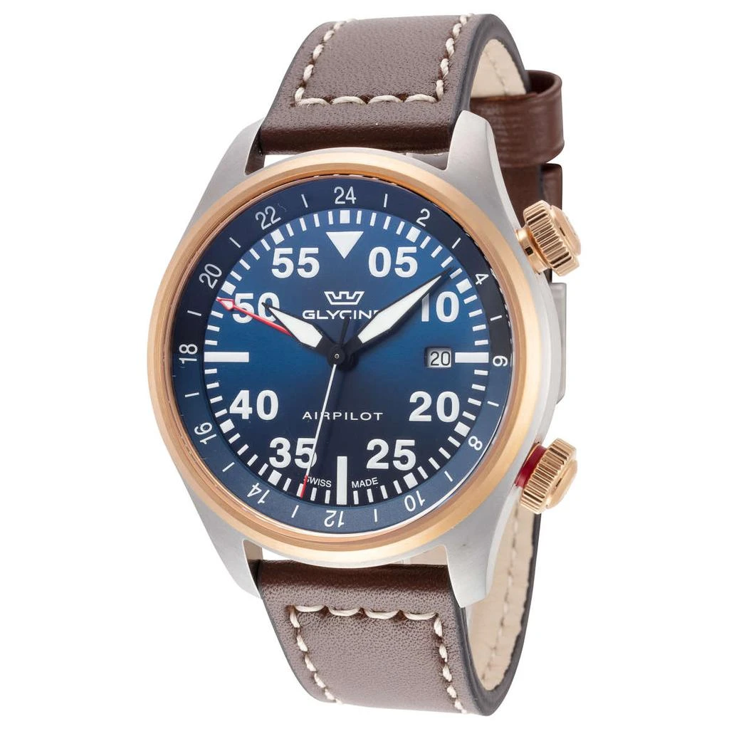 商品Glycine|Glycine Airpilot GMT Men's Watch,价格¥1128,第1张图片