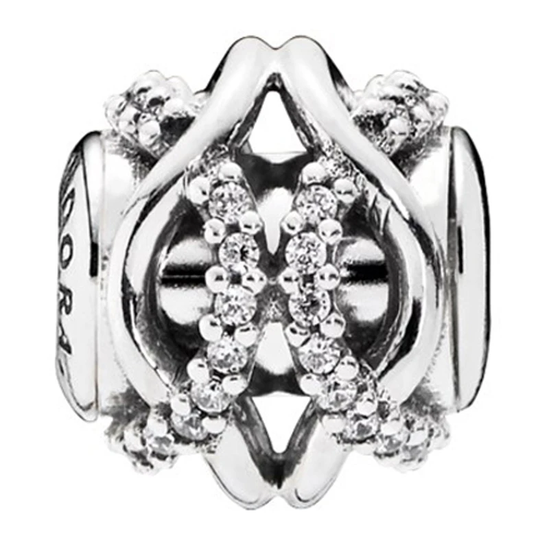 商品[国内直发] PANDORA|PANDORA 银色女士串珠 796072CZ,价格¥225,第1张图片