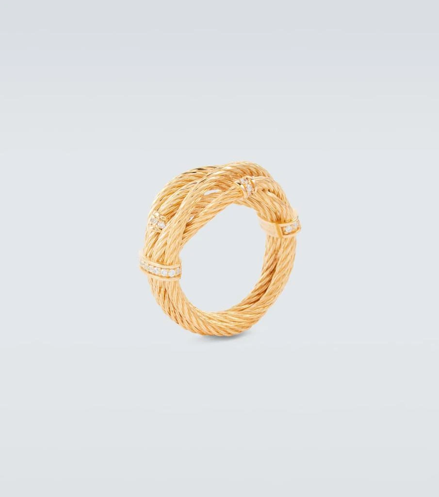商品Bottega Veneta|Cord gold-plated sterling silver ring,价格¥7202,第5张图片详细描述