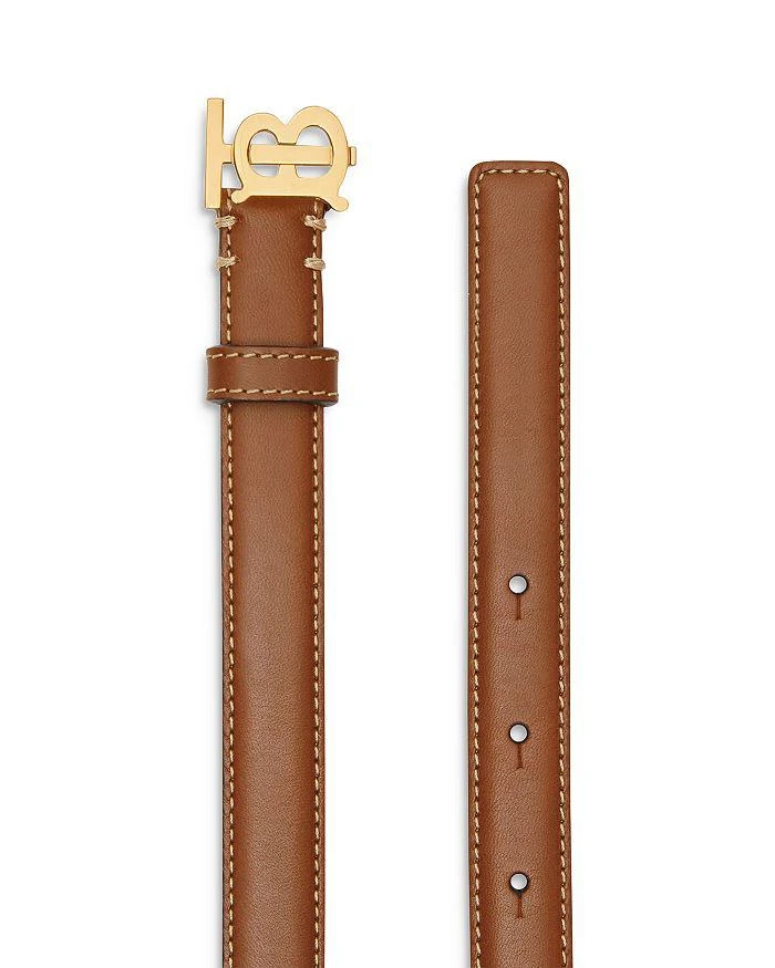 商品Burberry|Monogram Motif Topstitched Leather Belt,价格¥2854,第2张图片详细描述