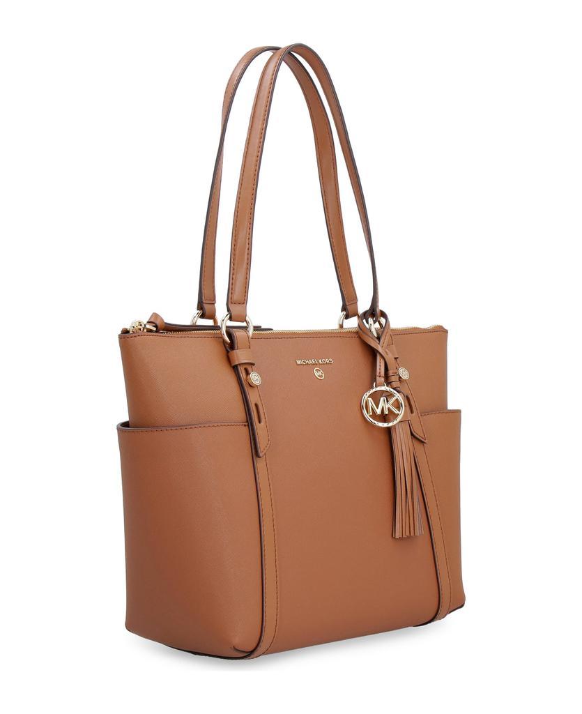 商品Michael Kors|Luggage Leather Tote,价格¥2407,第4张图片详细描述