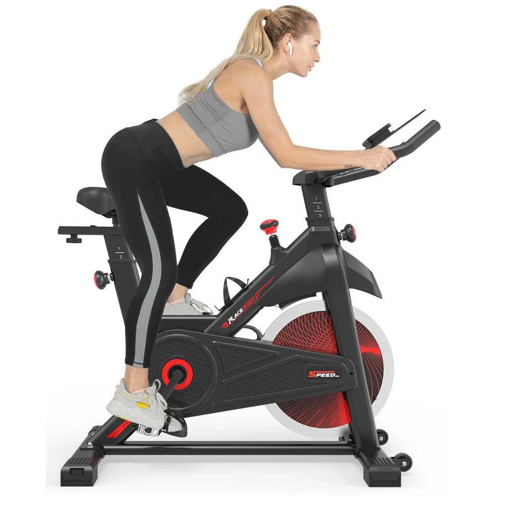 商品Simplie Fun|Indoor Cycling Exercise Bike Stationary,价格¥2823,第1张图片