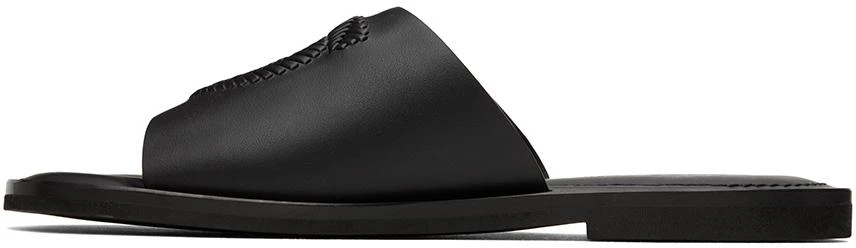 商品Salvatore Ferragamo|Black Gancini Sandals,价格¥2221,第3张图片详细描述