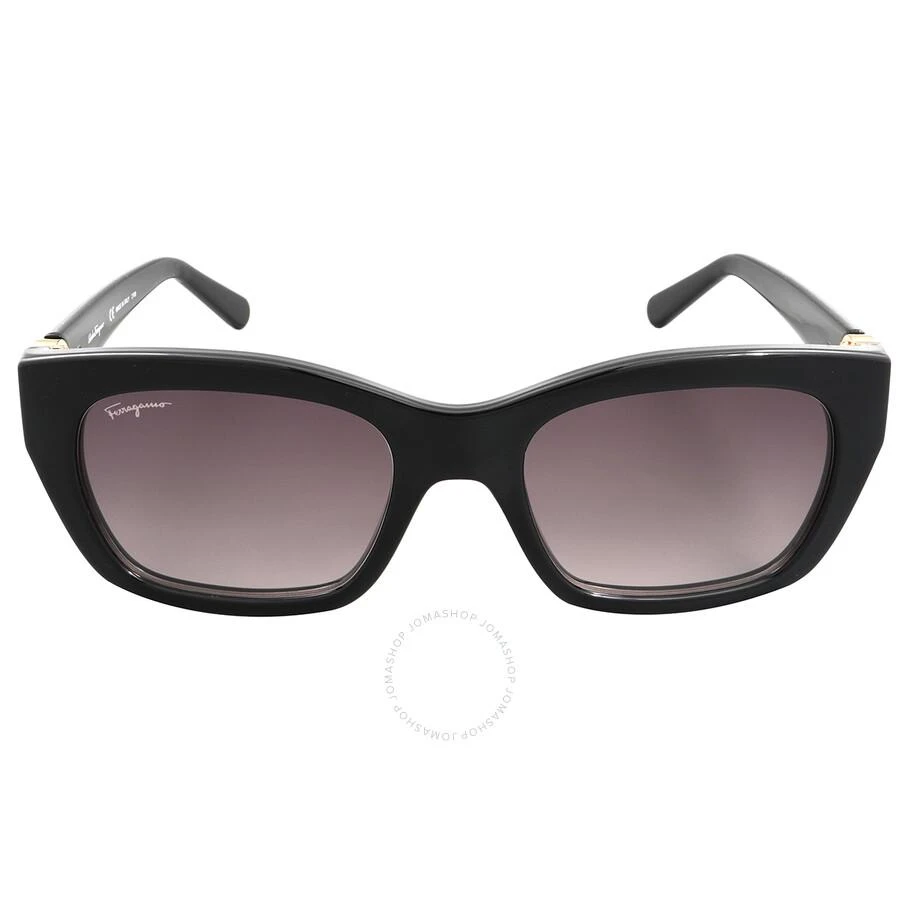 商品Salvatore Ferragamo|Grey Square Ladies Sunglasses SF1012S 001 53,价格¥395,第1张图片