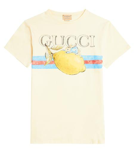 GUCCI PETER RABBIT コラボ Tシャツ クリーム色 Gucci Kids Peter Rabbit™ x Gucci Kids | Kids's | Vitkac トップス