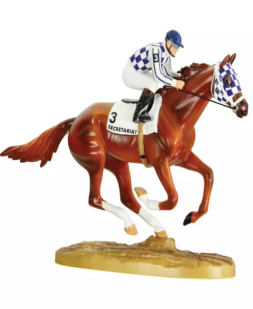 商品BREYER|Horse Triple Crown Winner Secretariat and Jockey Figurine,价格¥156,第1张图片