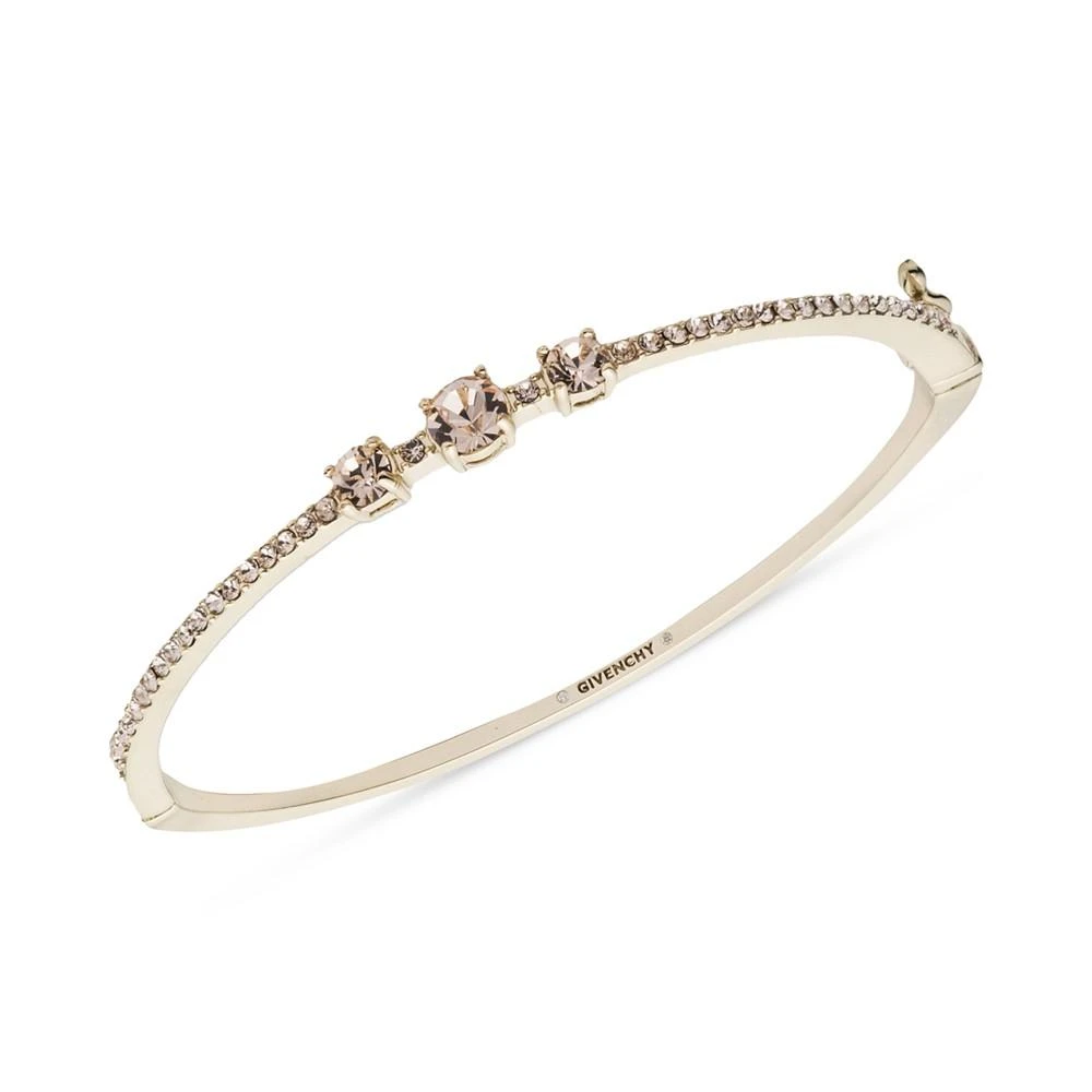 商品Givenchy|Triple-Stone Crystal Thin Bangle Bracelet,价格¥353,第1张图片