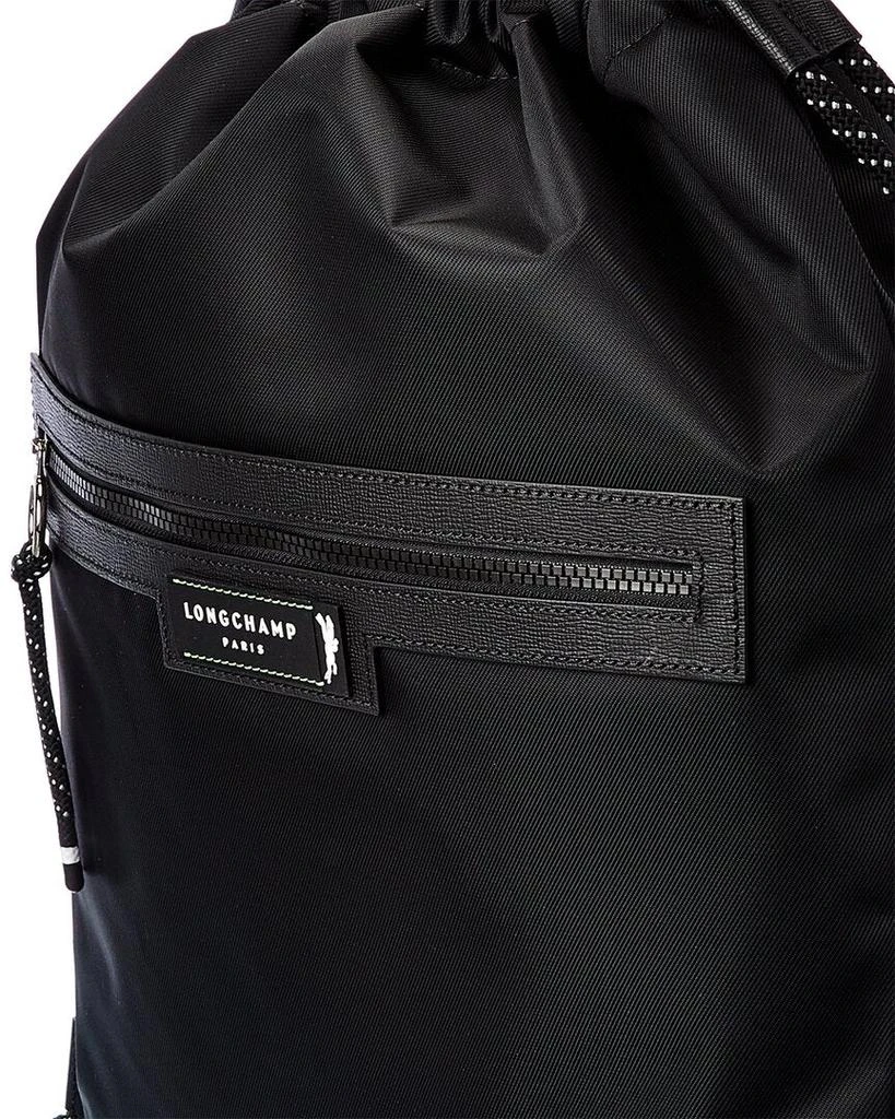 商品Longchamp|Longchamp Green Drawstring Nylon Backpack,价格¥1508,第3张图片详细描述