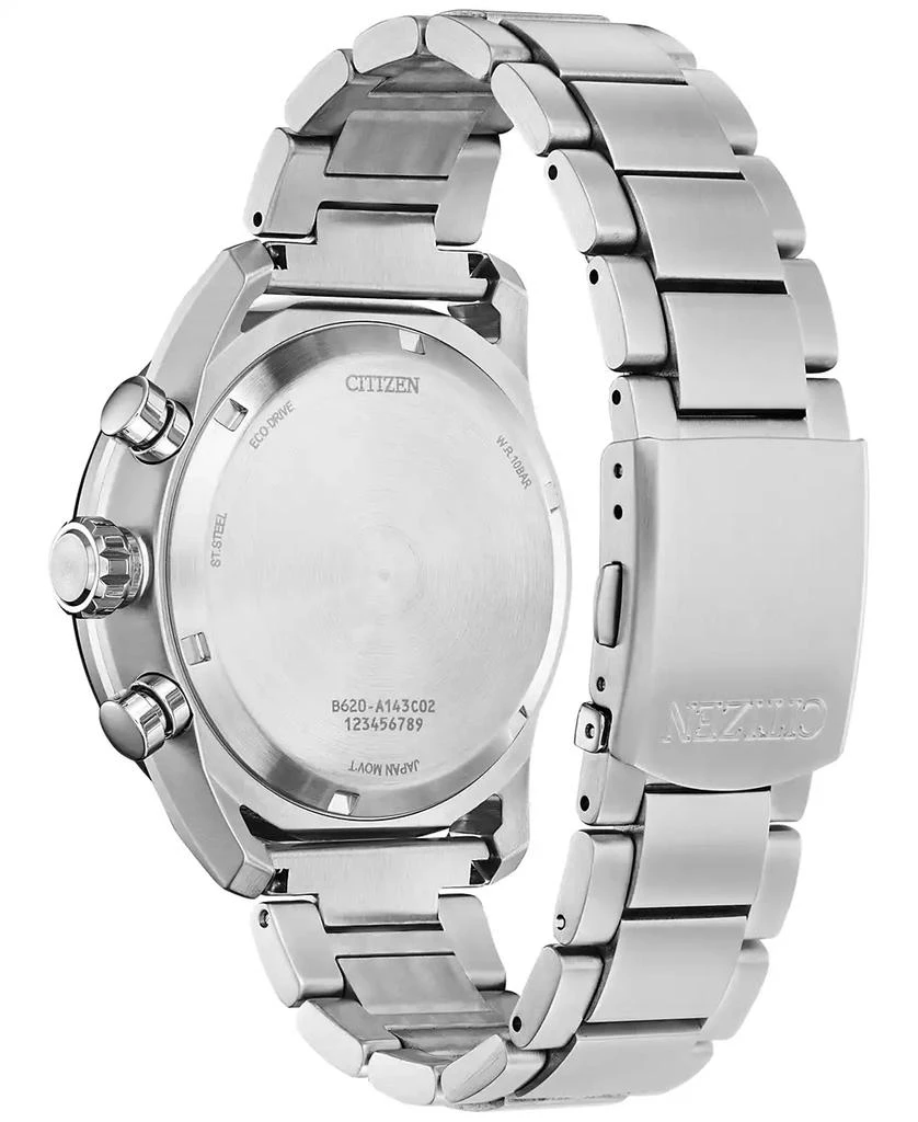 商品Citizen|Eco-Drive Men's Chronograph Avion Weekender Stainless Steel Bracelet Watch 45mm,价格¥1705,第3张图片详细描述