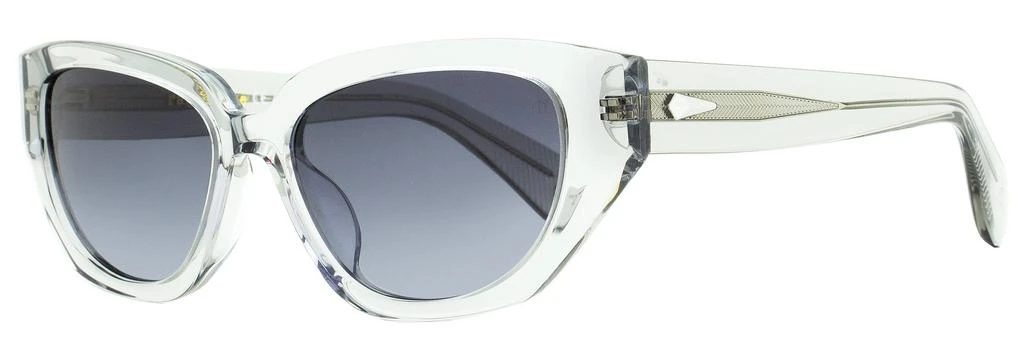 商品Rag & Bone|Rag & Bone Women's Lena Sunglasses RNB1055S KB79O Transparent Gray 54mm,价格¥436,第1张图片