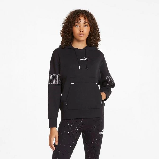 商品Puma|Women's Puma Power Colorblock Hoodie,价格¥111,第1张图片