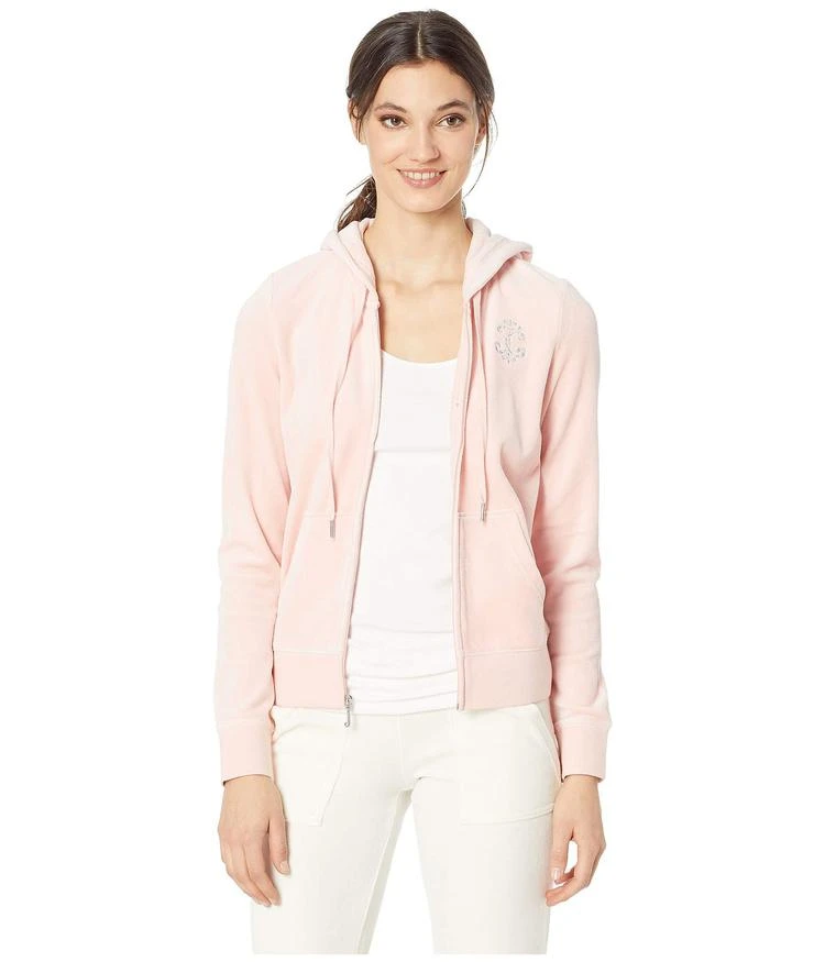 商品Juicy Couture|Track Velour Interwoven Robertson Jacket,价格¥567,第1张图片