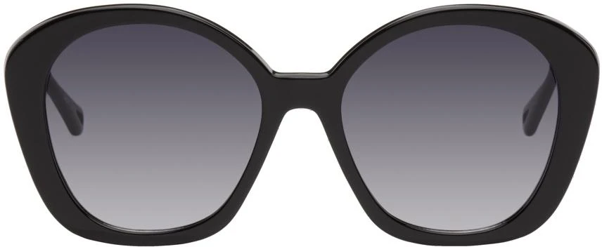 商品Chloé|Black Round Sunglasses,价格¥1346,第1张图片