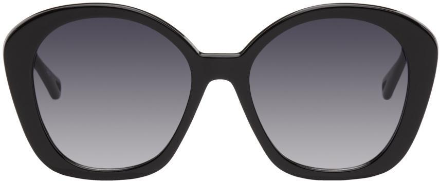 商品Chloé|Black Round Sunglasses,价格¥1052,第1张图片