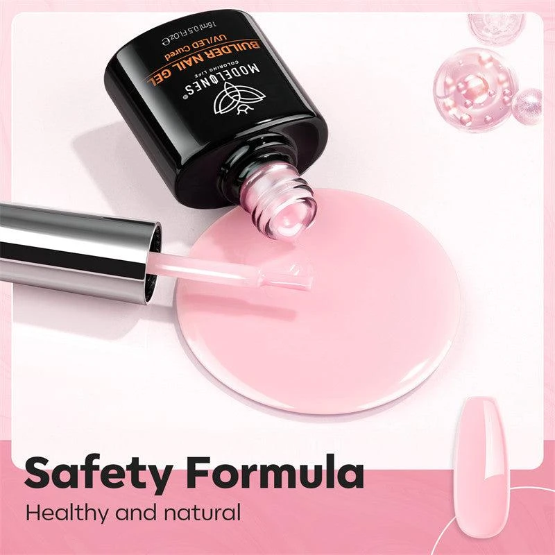 商品[国内直发] MODELONES|Tender Pink Builder Gel 15ml,价格¥81,第3张图片详细描述