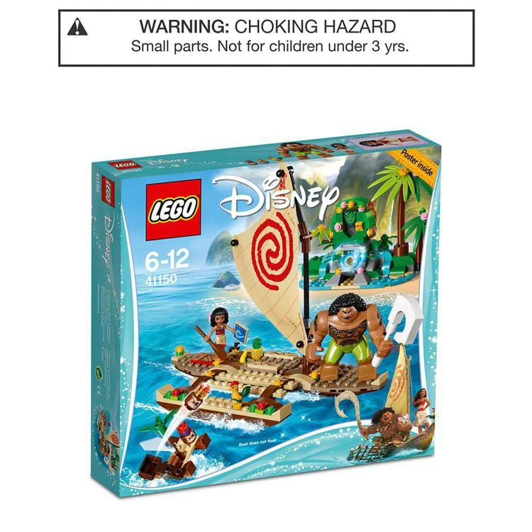 商品LEGO|307-Pc. Disney Princess Moana's Ocean Voyage,价格¥299,第1张图片