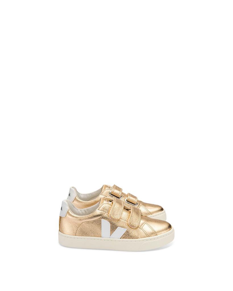 Unisex Gold Sneakers - Toddler, Little Kid商品第1张图片规格展示