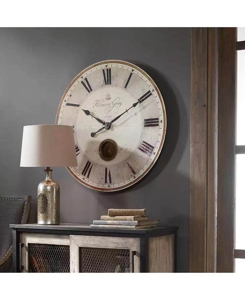 商品Uttermost|Harrison Gray 30" Clock,价格¥2038,第2张图片详细描述