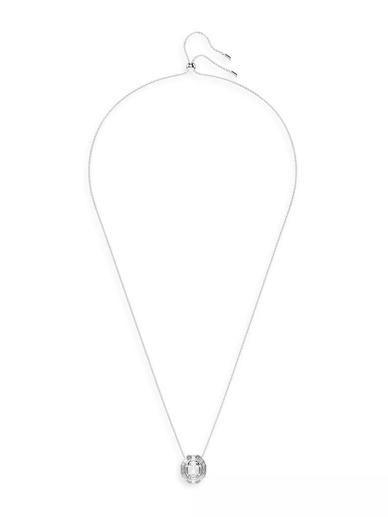 商品Swarovski|Mesmera Rhodium-Plated & Swarovski Crystal Octagonal Pendant Necklace,价格¥1716,第1张图片