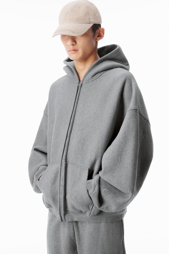 Accolade Full Zip Hoodie - Oat Milk – On Sale Now with Up to 32