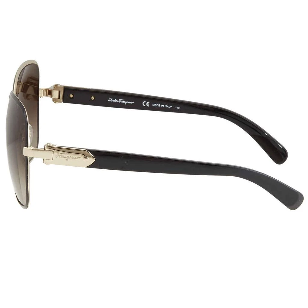 商品Salvatore Ferragamo|Gray Gradient Rectangular Ladies Sunglasses SF150S 733 59,价格¥512,第3张图片详细描述