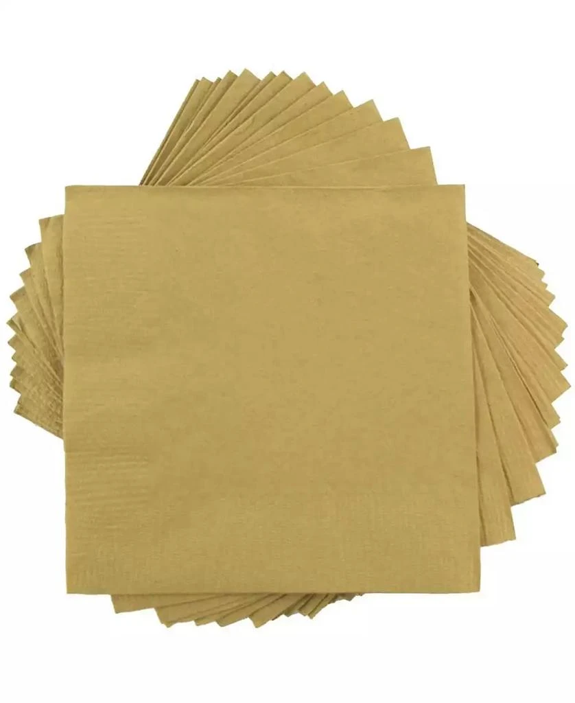 商品JAM Paper|Medium Lunch Napkins - 6.5" x 6.5" - 40 Per Pack,价格¥60,第1张图片