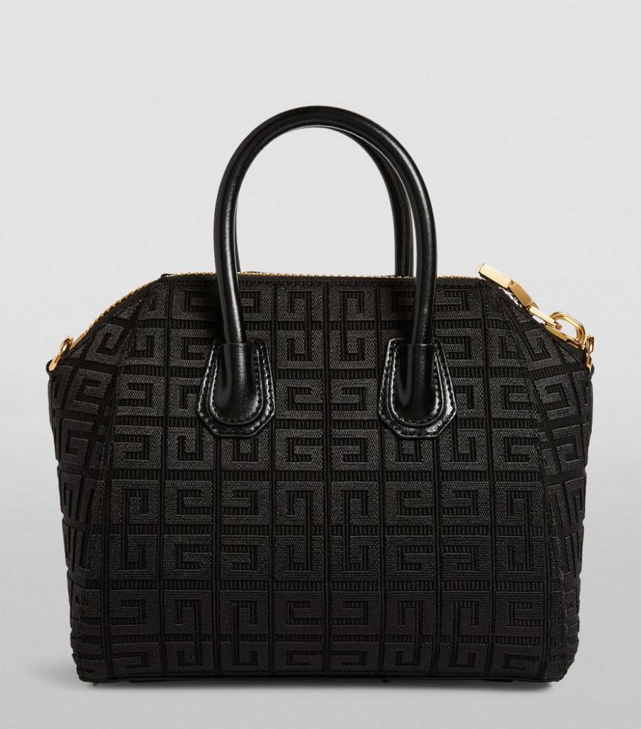 商品Givenchy|Mini Canvas 4G Antigona Top-Handle Bag,价格¥12476,第6张图片详细描述