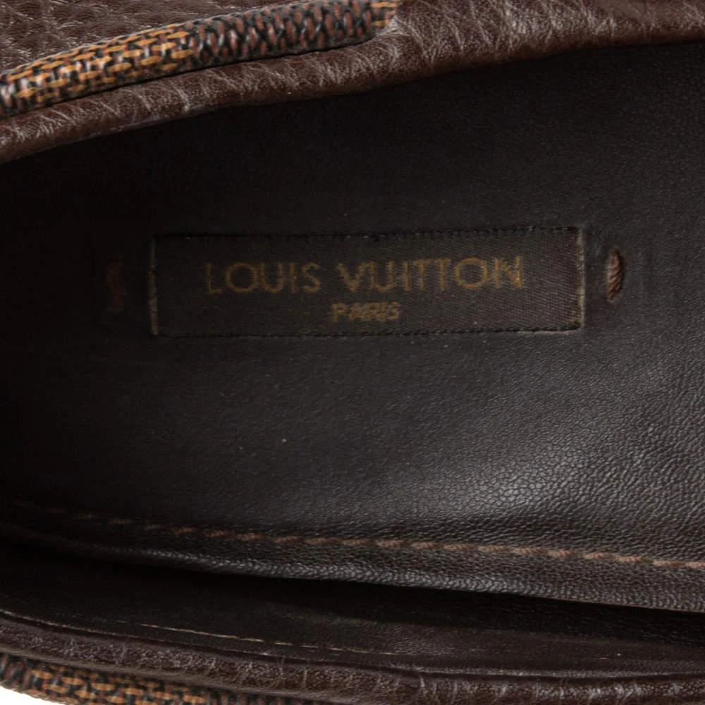 Louis Vuitton Brown Leather Arizona Bow Loafers Size 37.5 商品
