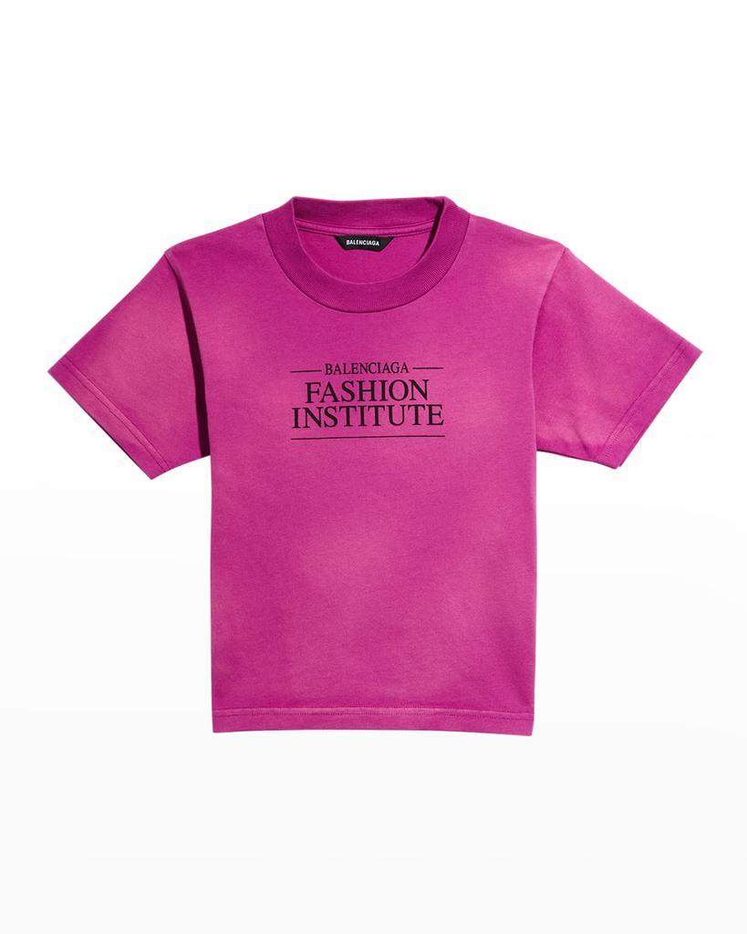 商品Balenciaga|Kid's Fashion Institute T-Shirt, Size 2-10,价格¥1440,第1张图片