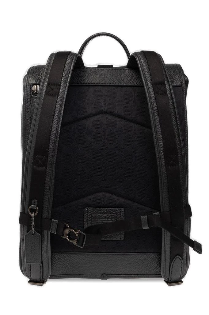 商品Coach|Coach Zip Detailed Buckled Backpack,价格¥4080,第2张图片详细描述