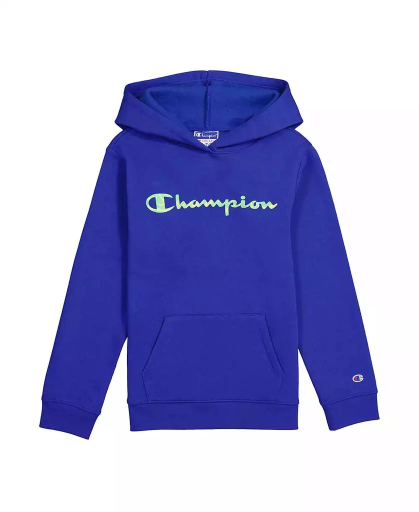 商品CHAMPION|Little Girls Powerblend Blend Fleece Hoodie,价格¥96,第1张图片