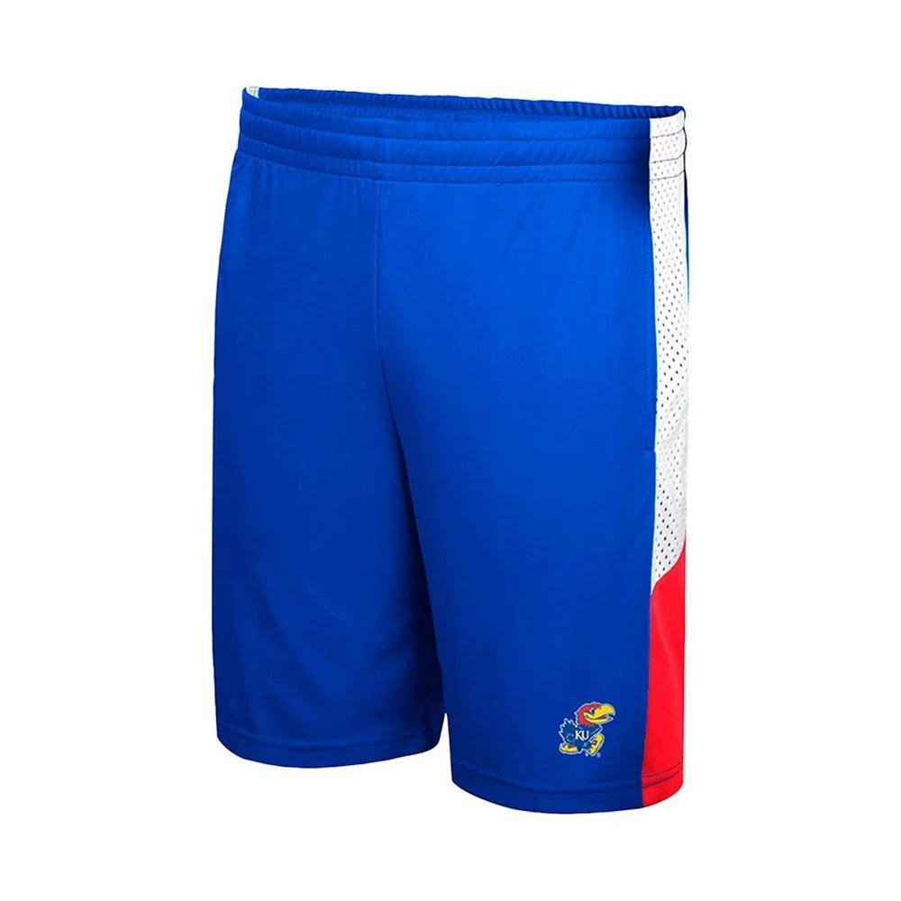 商品Colosseum|Men's Royal Kansas Jayhawks Very Thorough Shorts,价格¥202,第2张图片详细描述