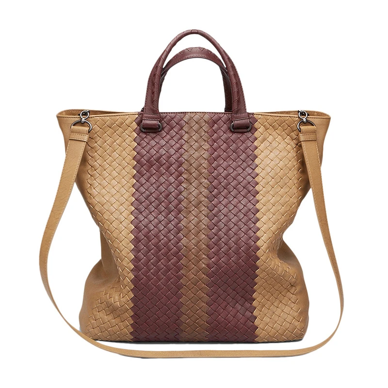 商品[国内直发] Bottega Veneta|Bottega Veneta 葆蝶家 女士棕色斜跨手提包 324694-VBG80-2309,价格¥11911,第1张图片