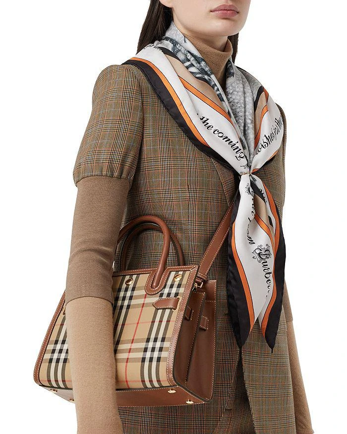 商品Burberry|Mini Vintage Check Two Handle Title Bag,价格¥16895,第3张图片详细描述