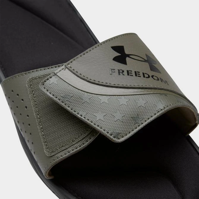 商品Under Armour|Men's Under Armour Ignite Freedom Slide Sandals,价格¥75,第3张图片详细描述