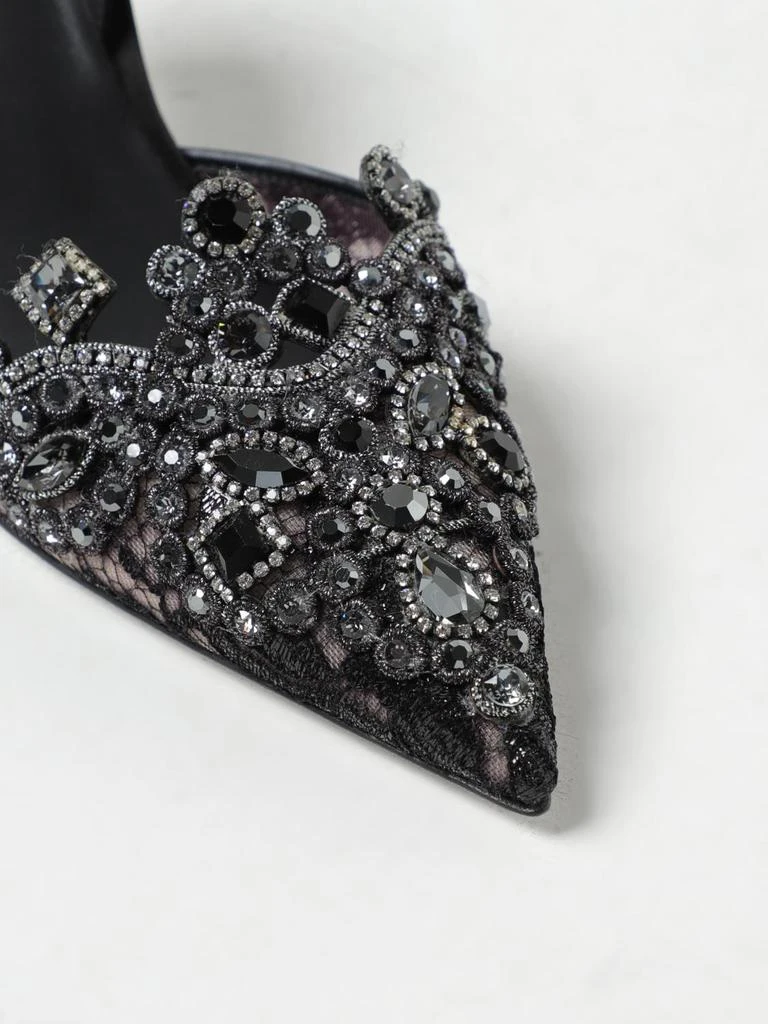 商品Rene Caovilla|René Caovilla Venetian slingbacks in lace with applications,价格¥3242,第4张图片详细描述