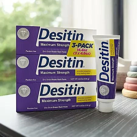 Desitin Maximum Strength Diaper Rash Paste 4.8 oz., 3 pk. 商品