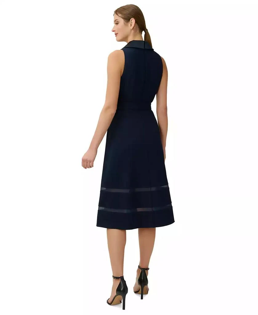 商品Adrianna Papell|Women's Fit & Flare Tuxedo Dress,价格¥488,第2张图片详细描述