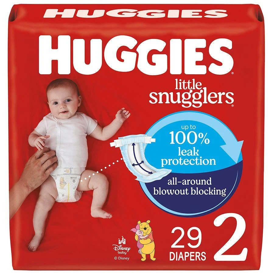 商品Huggies|Baby Diapers Unscented, Size 2 (12-18 lbs),价格¥94,第1张图片