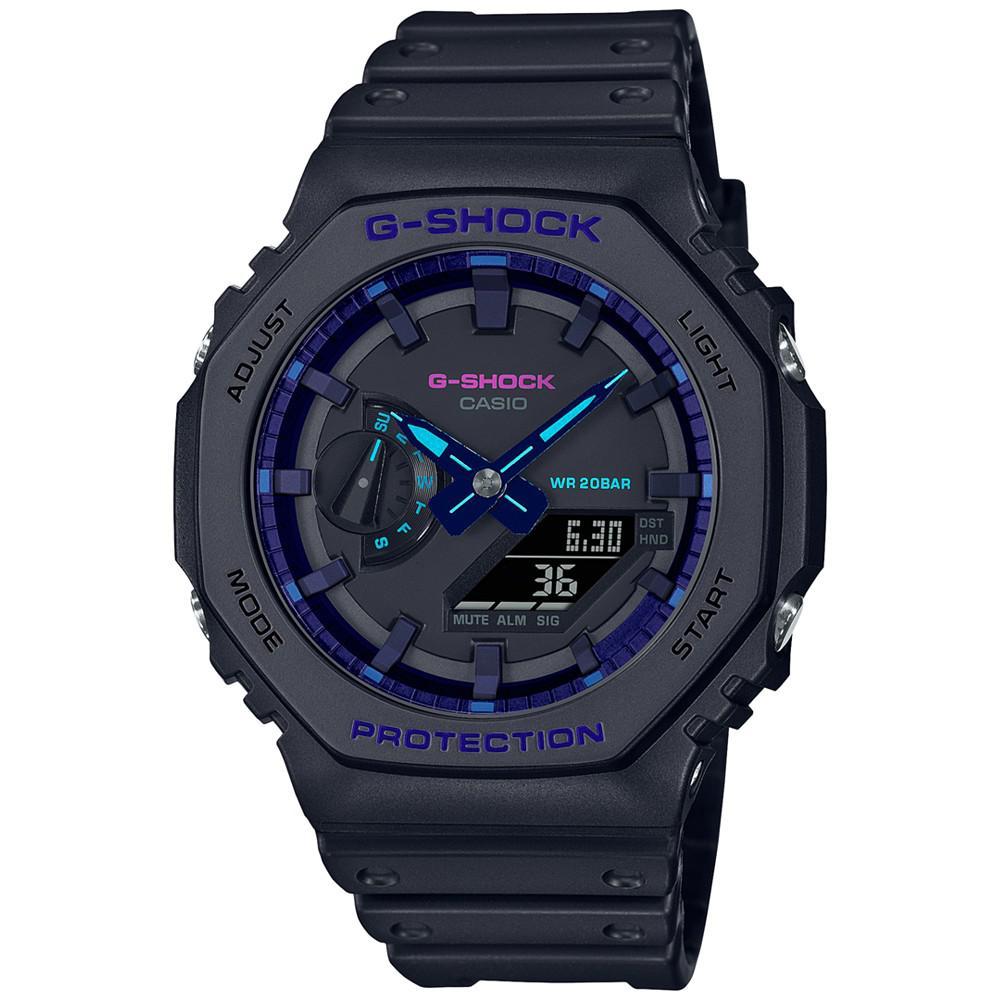 商品G-Shock|Men's Black Resin Strap Watch, 45.4mm,价格¥730,第1张图片