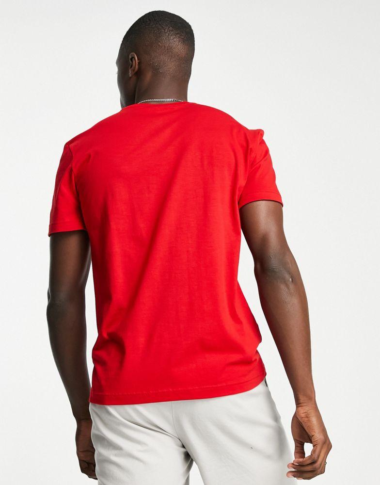 Lacoste logo t-shirt in red商品第4张图片规格展示